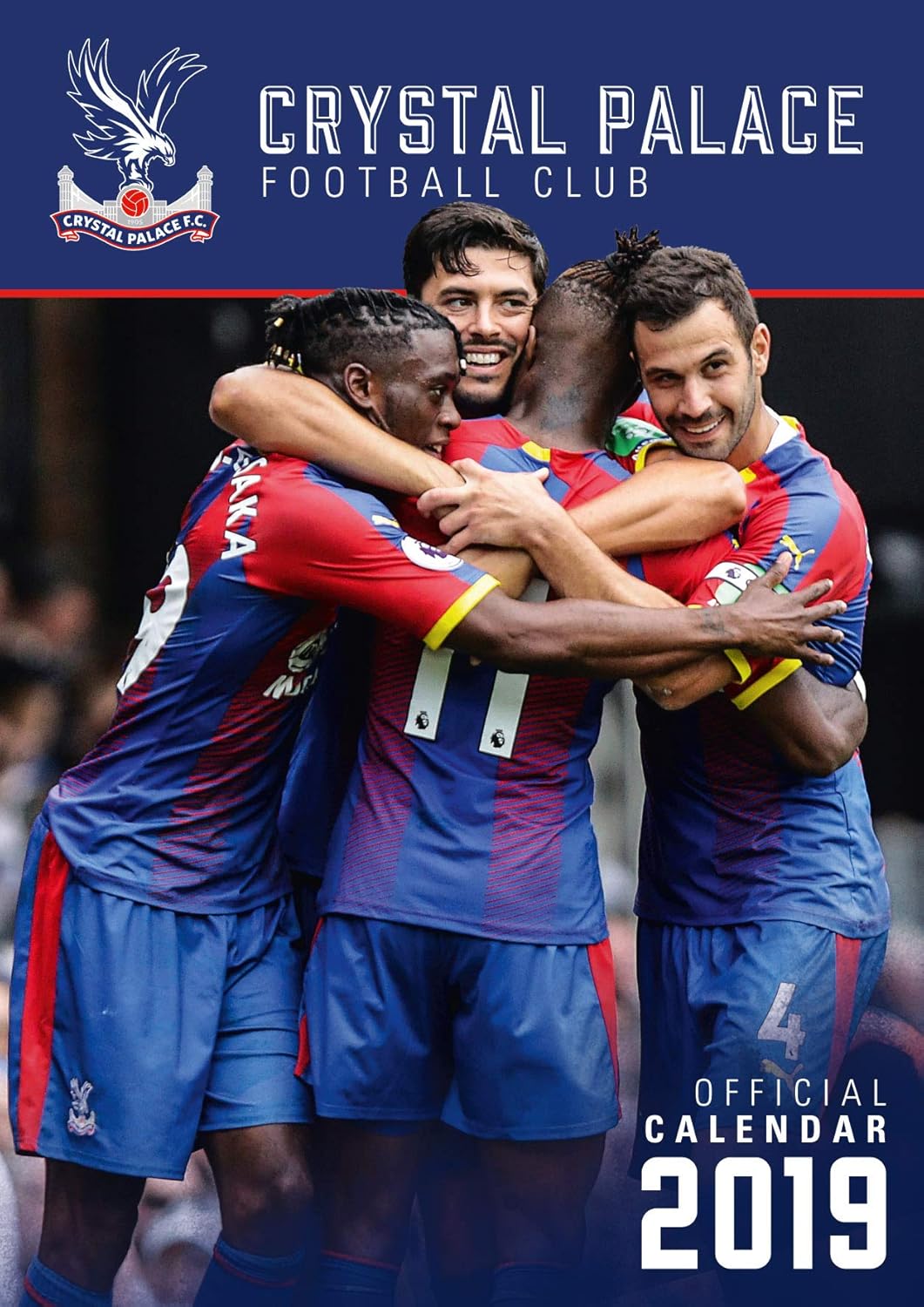 Crystal Palace Official 2019 Calendar A3 Wall Calendar Crystal