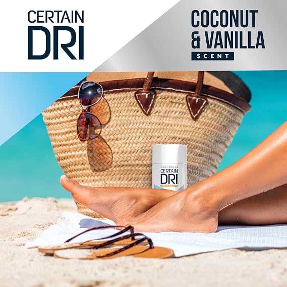 Certain Dri Everyday Strength, Coconut & Vanilla Scent, 2.6 oz