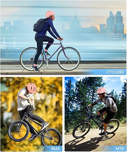 Miniatura 5 de Skateboard Helmet, Adjustment Bike Helmets, Multi-Sport Bicycle Skateboard Skating Longboard Commuter Helmet for Men Women