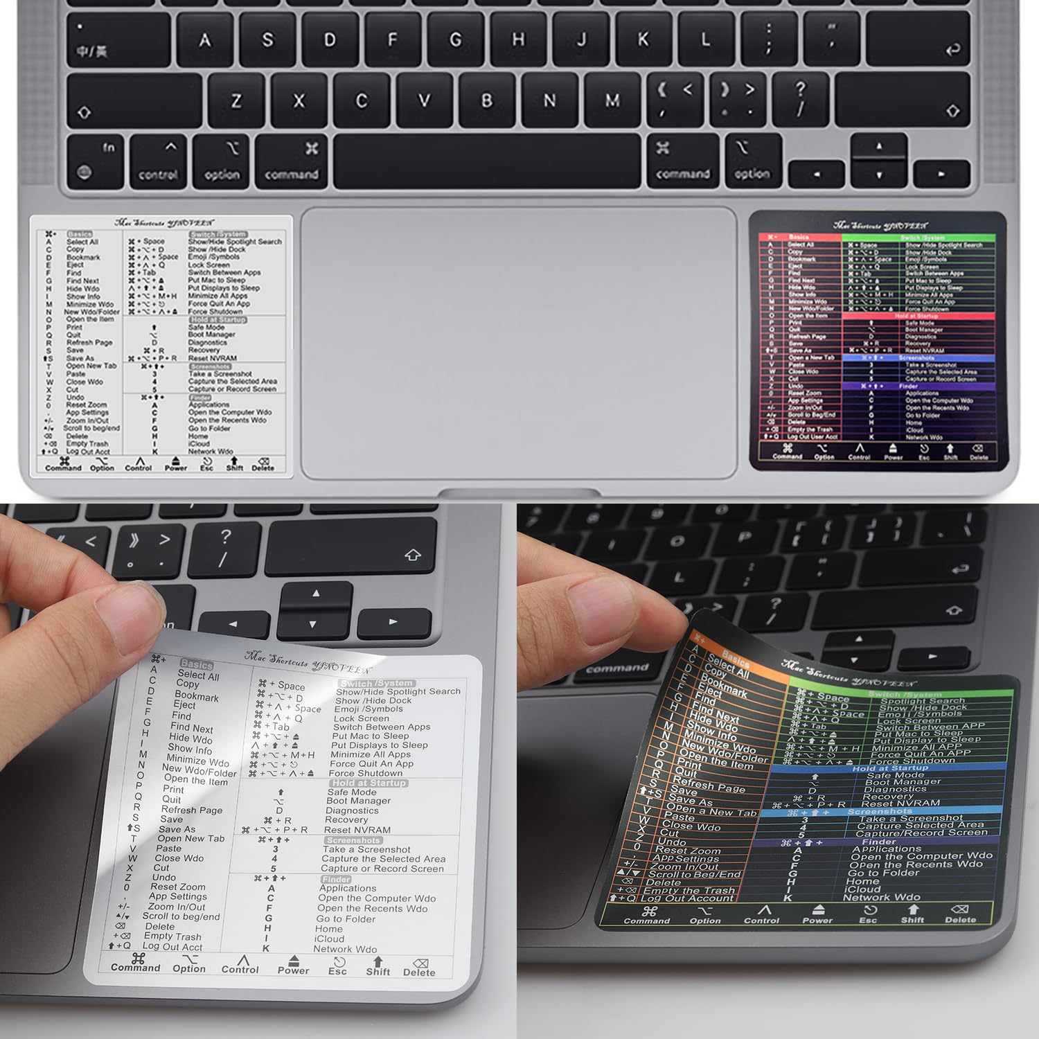 Amazon.com: YINOVEEN 2 PCS Design for Apple Mac OS System Keyboard