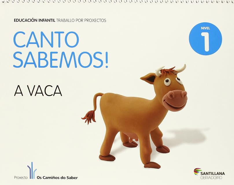 Portada de Nivel 1 a Vaca Canto Sabemos Ed 2013 Gallego Infantil