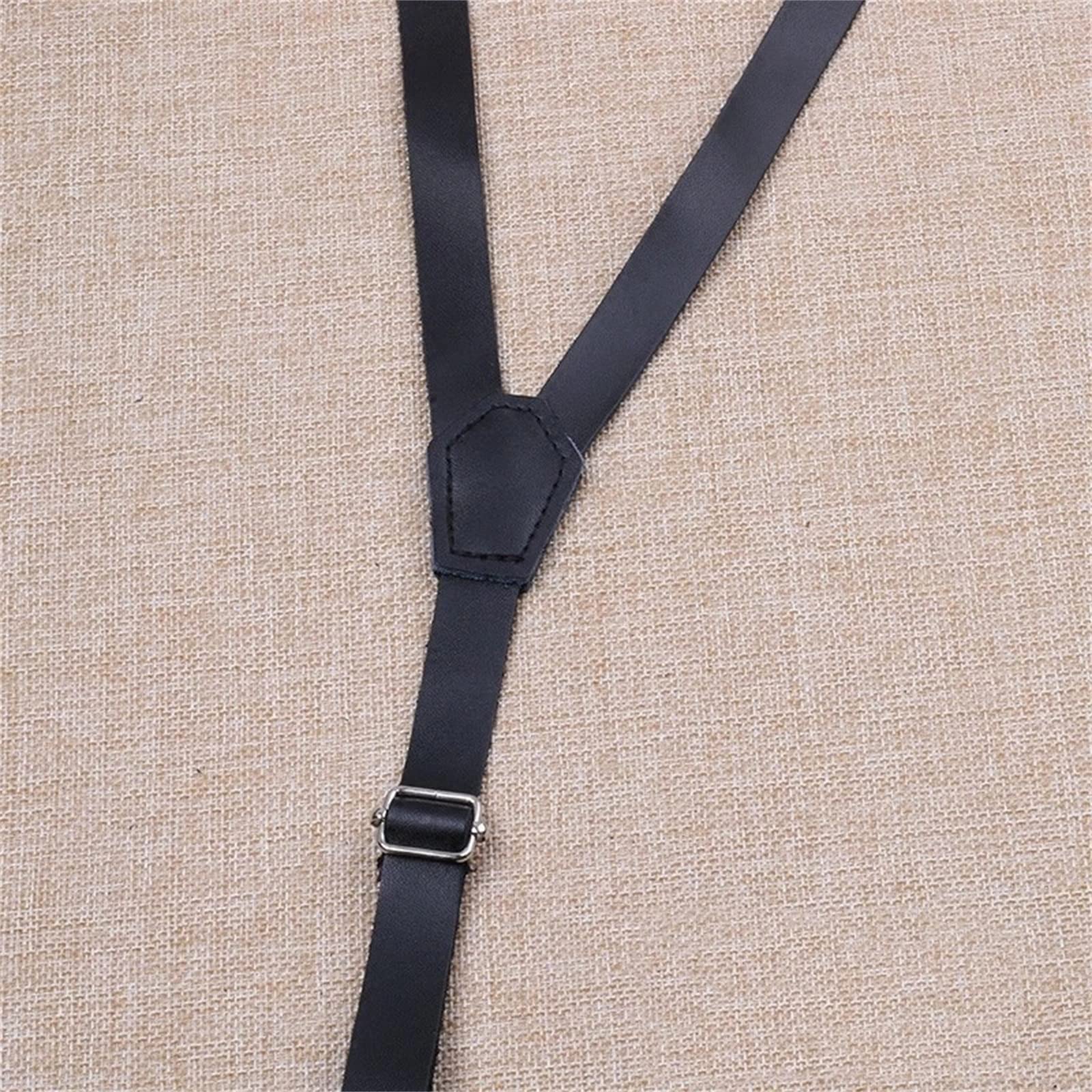 Tirantes para hombre, correa de piel, elegante, ajustable, para negocios, bodas, casual