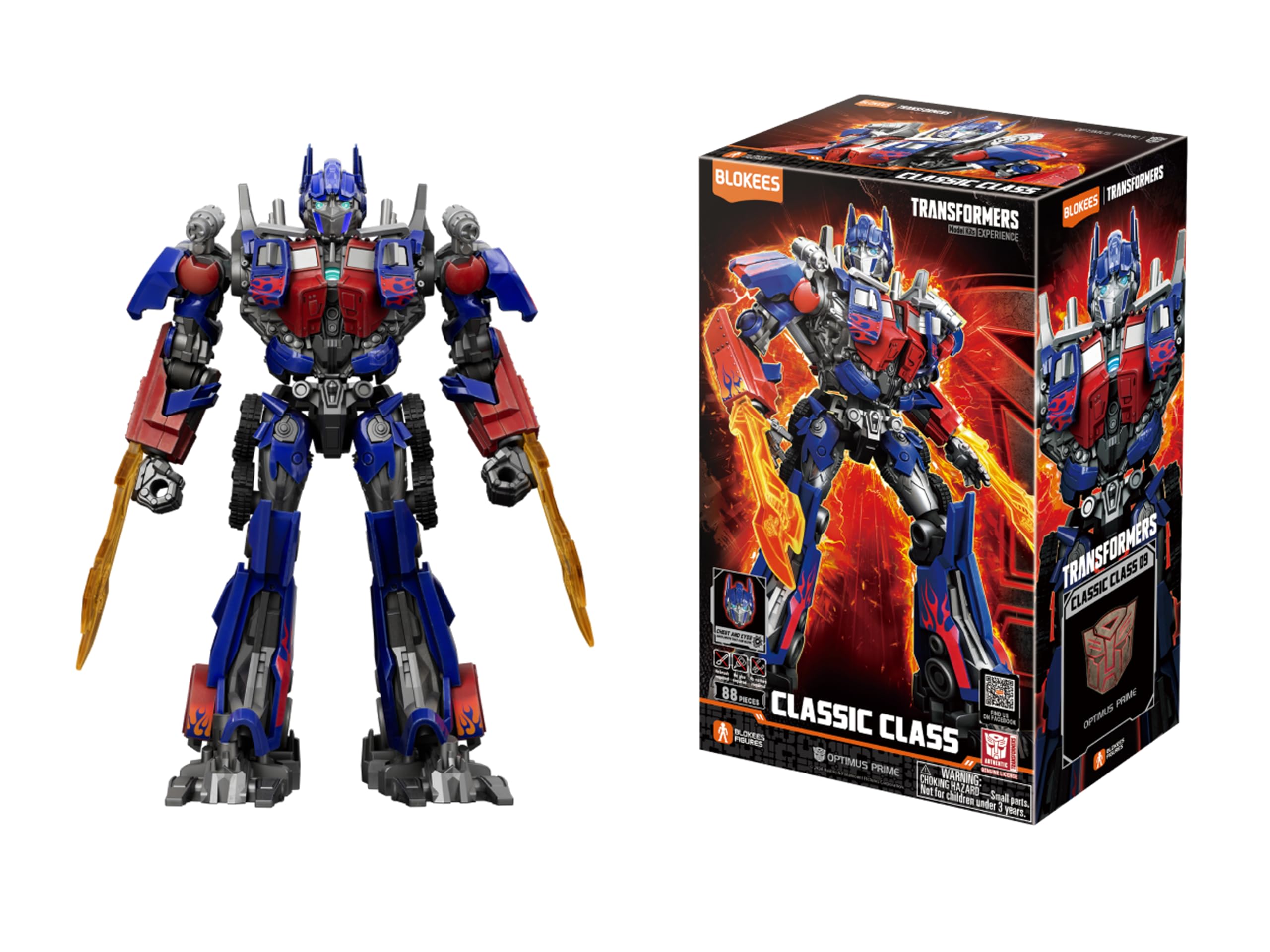 Dickie Blokees Transformers Optimus Prime Bausatz Figur