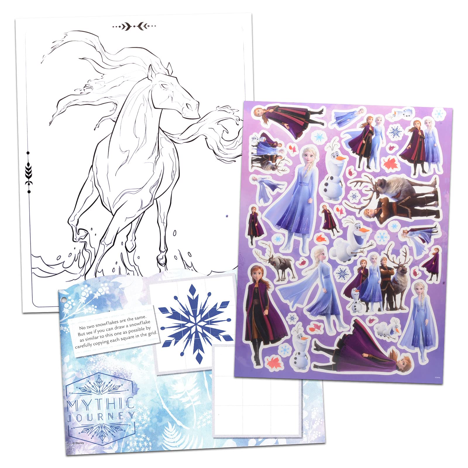 Classic Disney Frozen Anna and Elsa Ultimate Activity Set Frozen