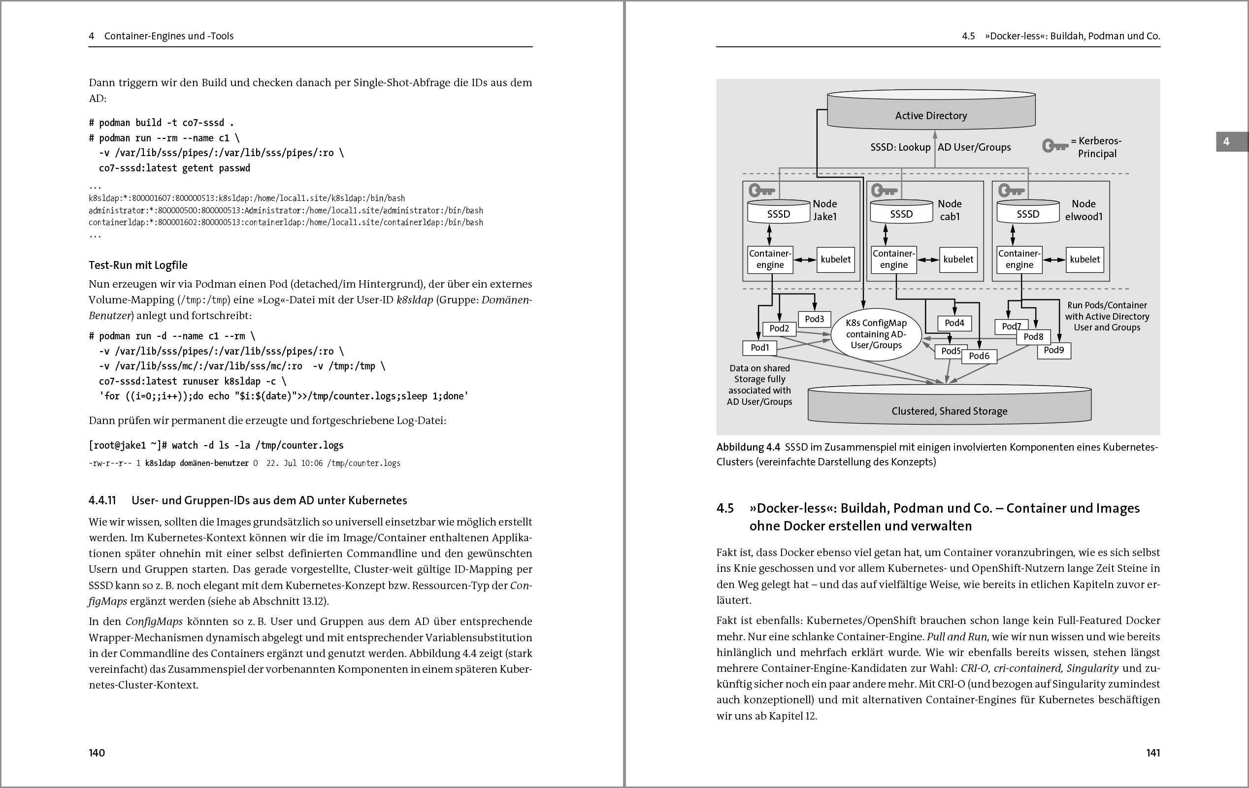 Skalierbare Container-Infrastrukturen: Das Handbuch für Admins u. DevOps-Teams, inkl. Docker und Container-Orchestrierung mit Kubernetes und OpenShift
