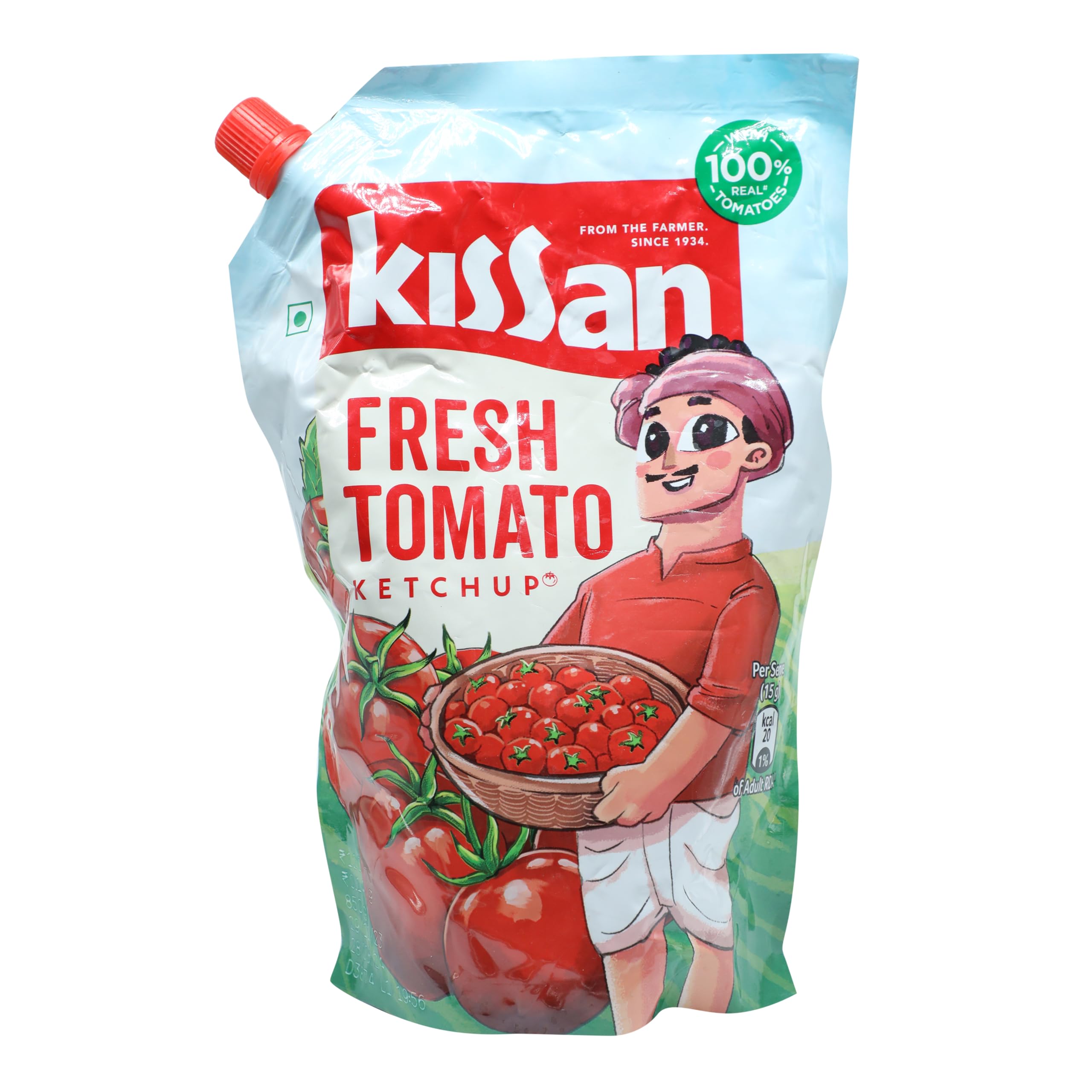 Kissan Fresh Tomato Ketchup Pouch, 850gm Pouch