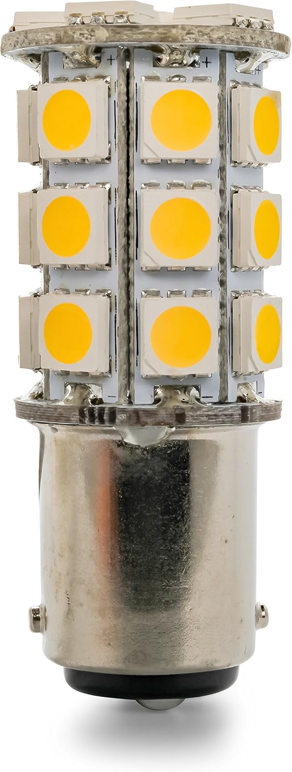 Camco 54631 LED Replacement Bulb (1076 BA15D),1 Pack