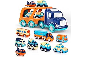 9 Pack Vehicles Trucks Toys
