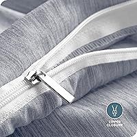 Vista 149 de Bare Home Funda de edredón extra larga – Premium 1800 súper suave – Funda de edredón ligera y fresca – Ropa de cama suave y transpirable