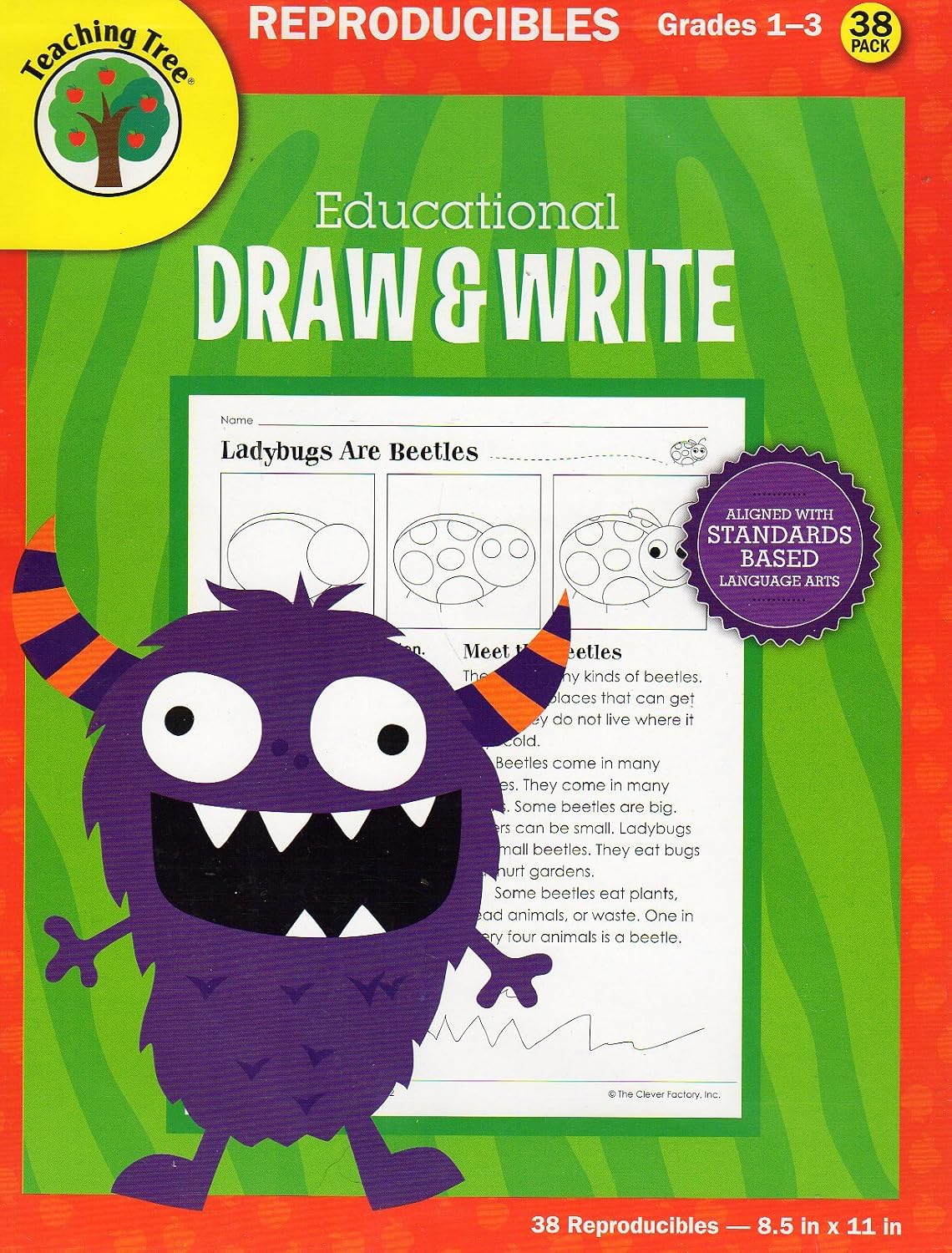 Amazon.com: Teaching Tree Educational Draw and Write - Reproducible ...