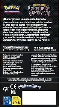Pokémon: Megaevolution-Absolute Darkness Enhancement Envelopes Display (18 Upgrade Envelopes)