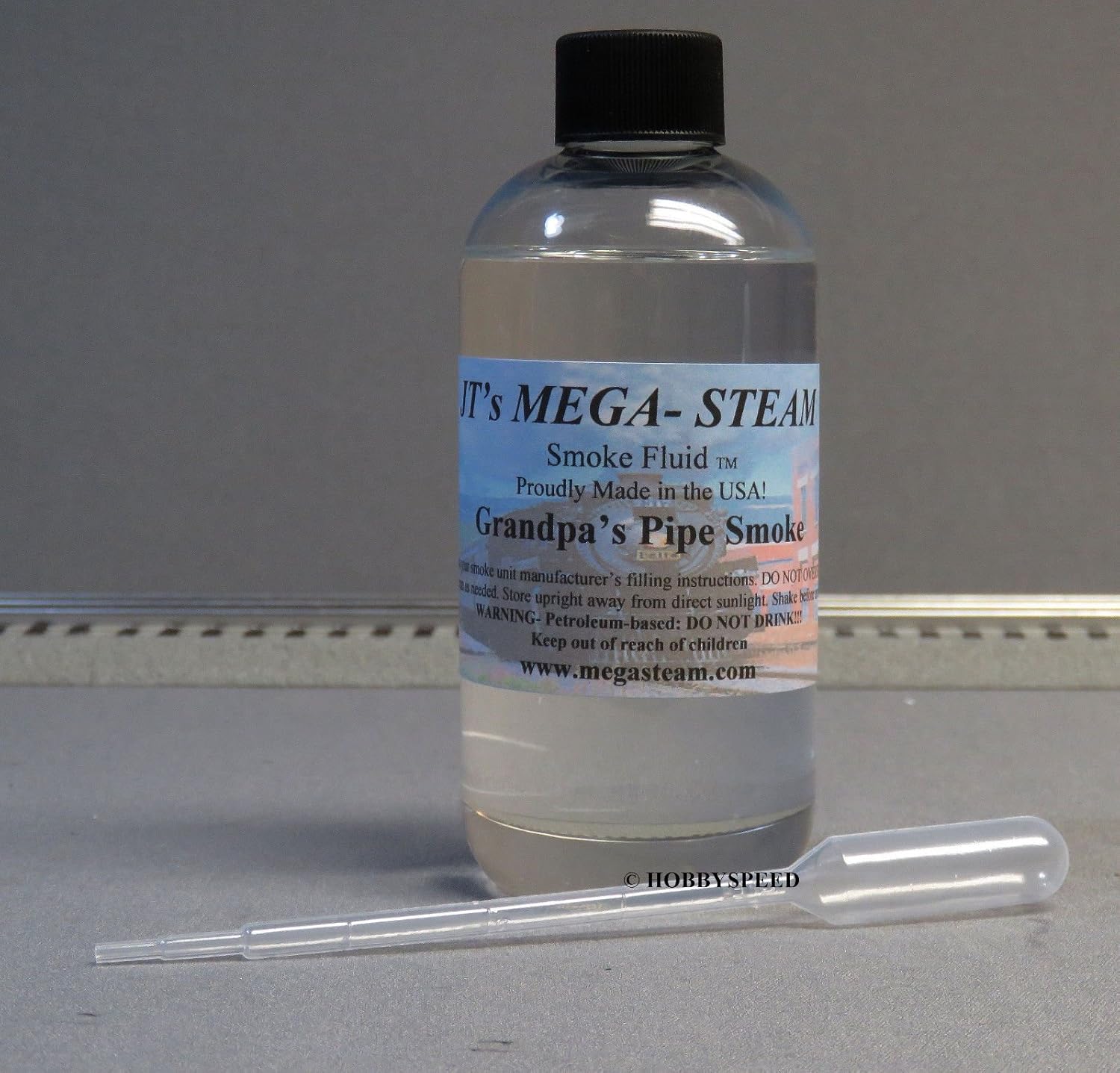 Grandpa's Pipe Scented Smoke Fluid 8 oz w/Smoke Dropper