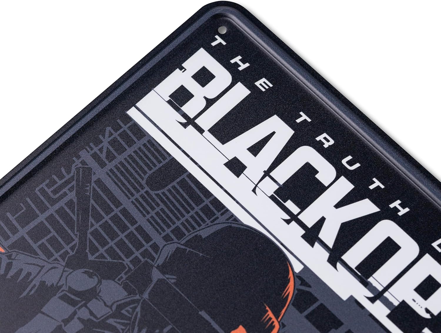 Metal plate ''BLACK OPS 6'', 20 x 30 cm