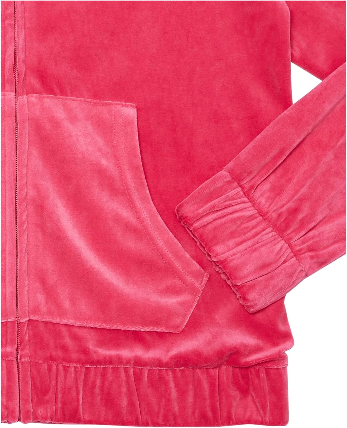 Juicy Couture Girls' Plush Velour Hoodie Sweatshirt: Clothing, Shoes & Jewelry