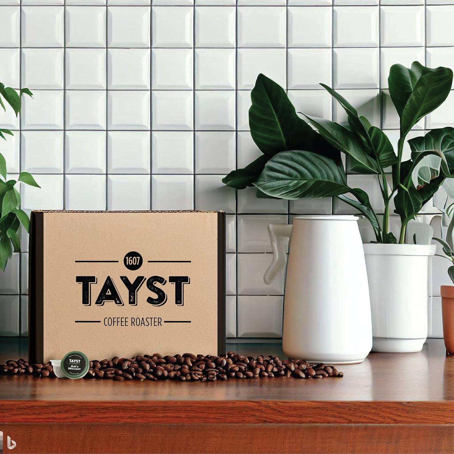Tayst Coffee Pods, Vanilla Cream and Happy Hazelnut Medium Roast, K Cups Compatible with Keurig Coffee Maker, Sustainable Single Serve, Pack of 30