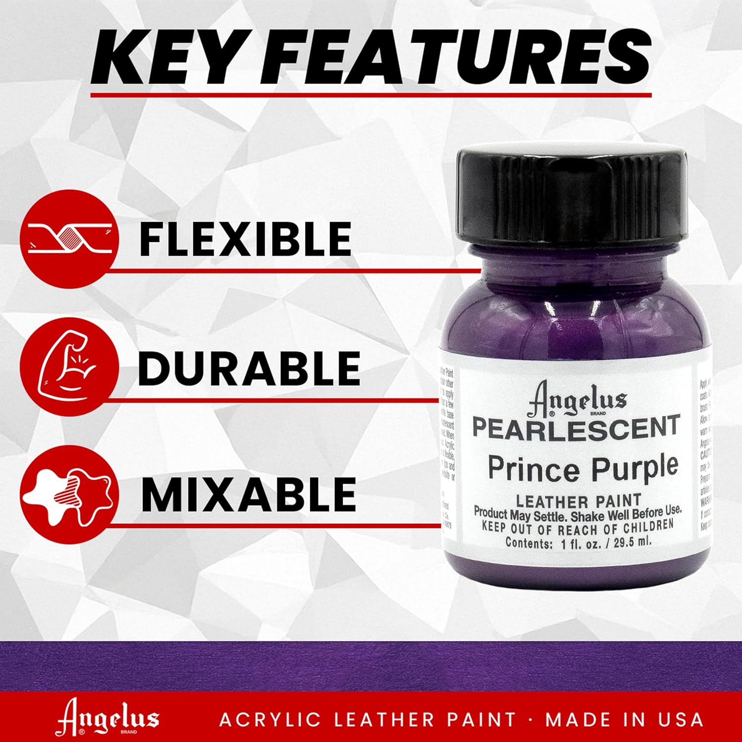 oz Prince Purple Pearlescent Leather Paint by Liberia Ubuy