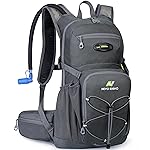 N NEVO RHINO Hydration Backpack, 18L Multipurpose Hiking Backpack with 3L Water Bladder, Water Backpack Insulated Hydration Pack Ideal for Hiking and Cycling