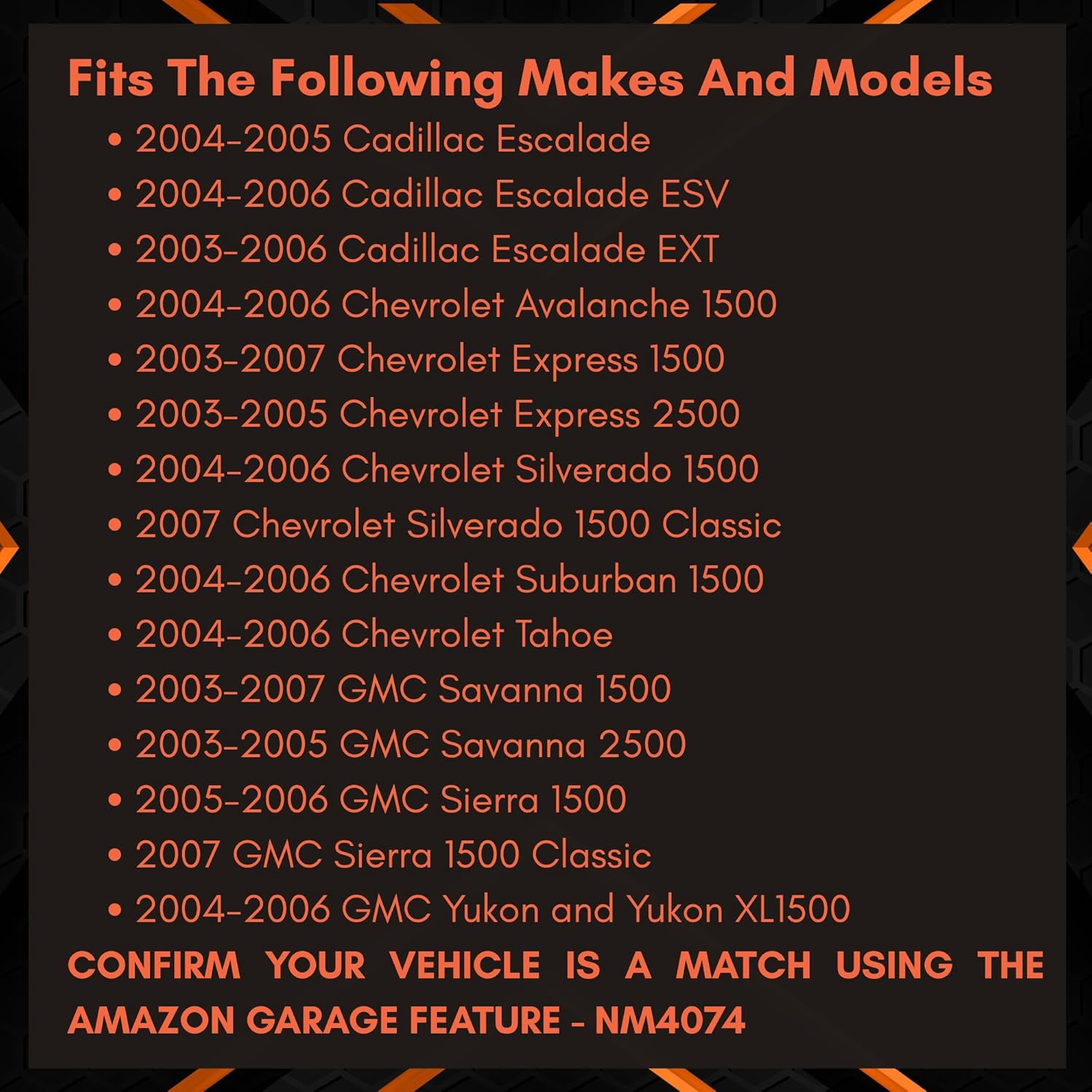 PRO+ Brake Master Cylinder PN4074 - OE Compatible with Select 2003-2007 Cadillac/Chevrolet/GMC (Escalade,Escalade ESV,Escalade EXT,Avalanche 1500,Express 1500,Express 2500,Silverado 1500 & More)