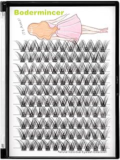 Bodermincer Extensiones de pestañas de racimo...