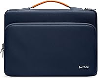 Vista 13 de tomtoc Funda protectora portátil 360 para MacBook Air de 13 pulgadas 2025 M4/A3240 M3/A3113 M2/A2681 M1/A2337, MacBook Pro M2/A2686 M1/A2337, iPad