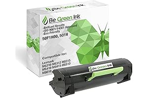 Be Green Ink 50F1H00 Toner Cartridge Compatible with Lexmark Printers