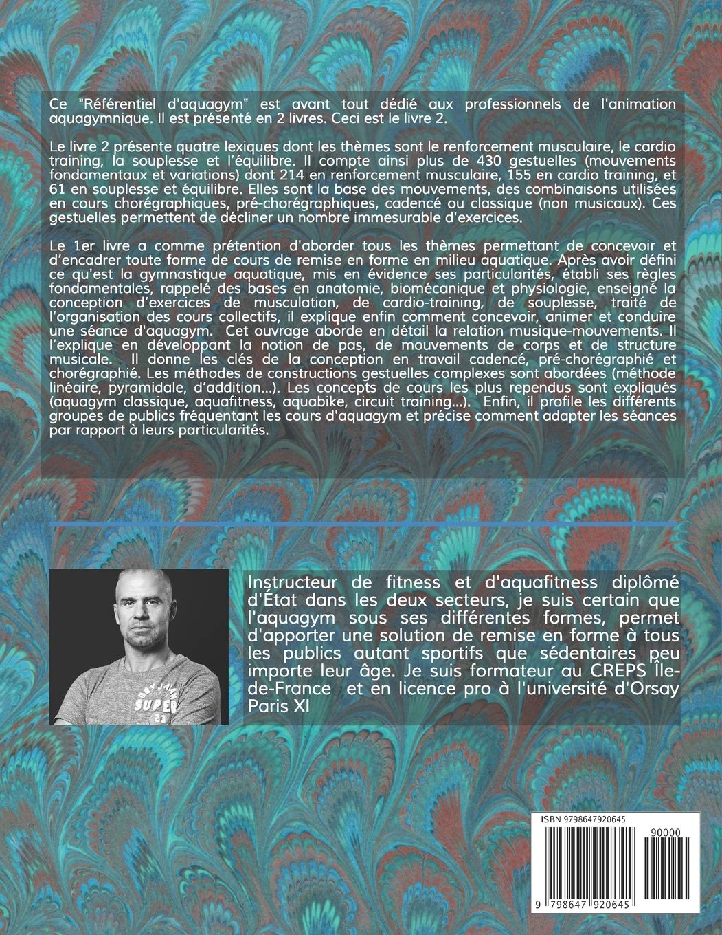 Référentiel d'aquagym partie 2: Lexiques gestuels de musculation, de cardio-training, de souplesse, et d'équilibre
