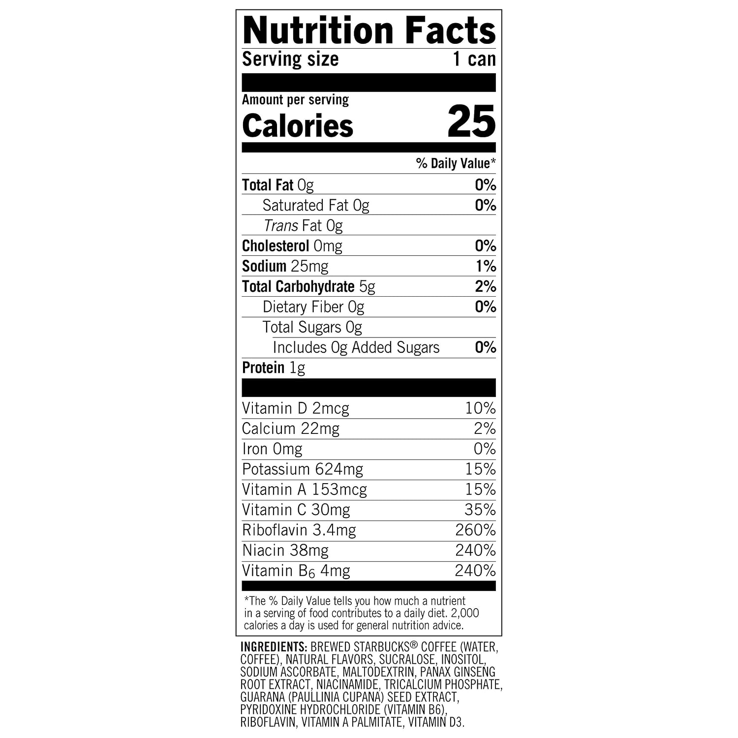 Starbucks Tripleshot Energy Extra Strength Espresso Coffee Beverage, Vanilla, Zero Sugar, 225mg Caffeine, 15oz cans (12 Pack)