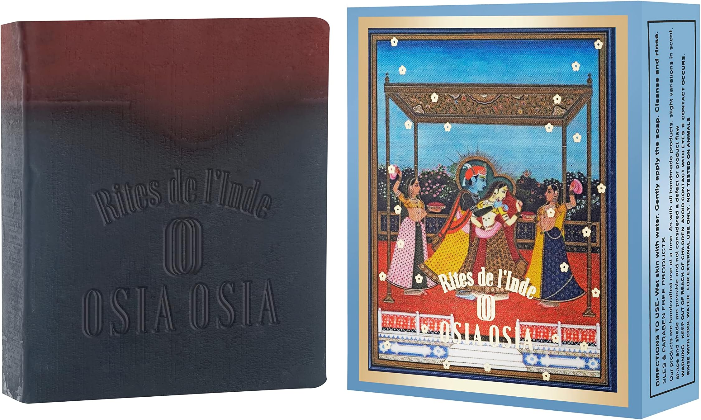 Ayurvedic Handmade Kumud Neel Kamal Lotus Soap | Anti-Inflammatory | Deep Clean & Moisturize | Anti-aging | Skin Protection | Suitable For All Skin Types | For Men & Women | Pack of 1 (125g)