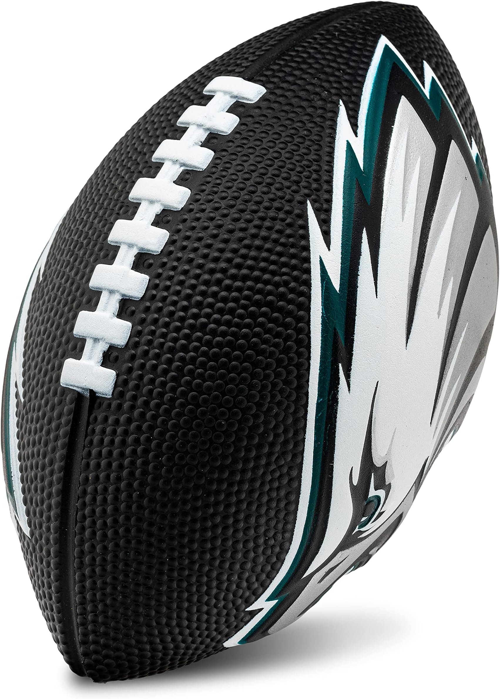 Franklin Sports NFL Football - Kids Foam Football - Soft Junior Size 8.5" Ball with 3D Logos - Perfect for Gameday + Tailgates