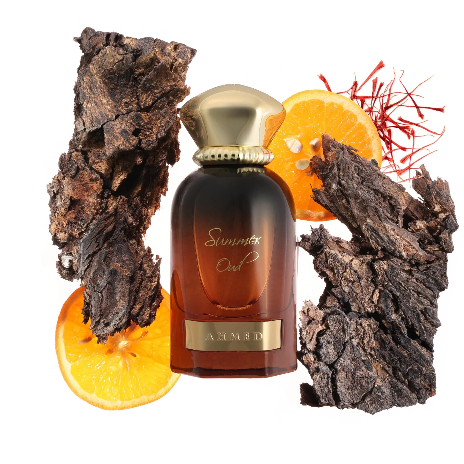 Summer Oud by Ahmed Al Maghribi for Unisex - 60 ml Extrait de Parfum Spray