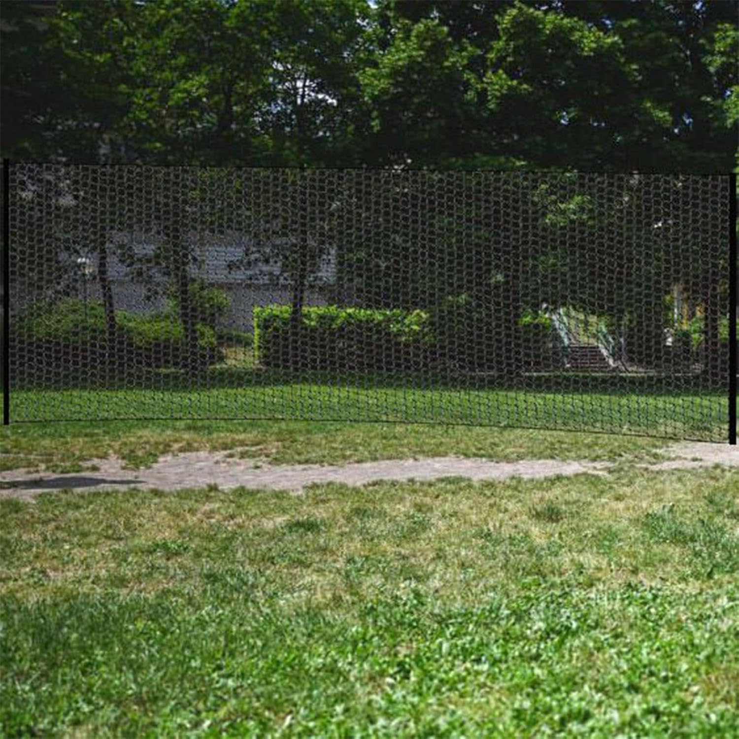 Ball Stop Netting, Weatherproof Sports Barrier, Backyard Baseball Backstop