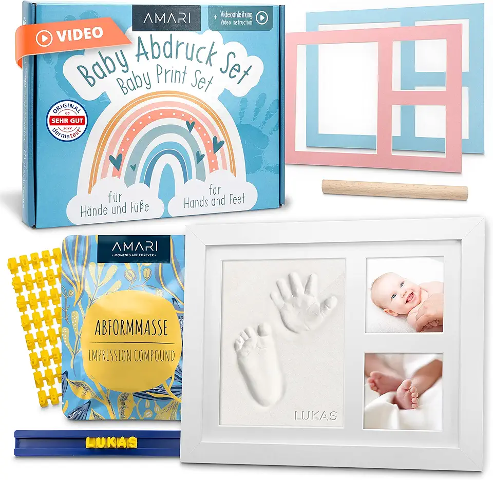 Gipsavtryck för baby