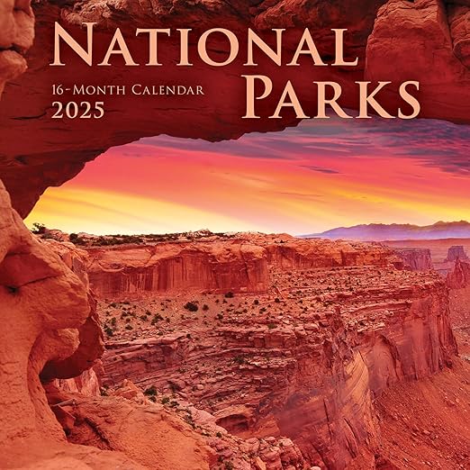 2025 National Parks Wall calendar Calendars, Carousel 9781529899672