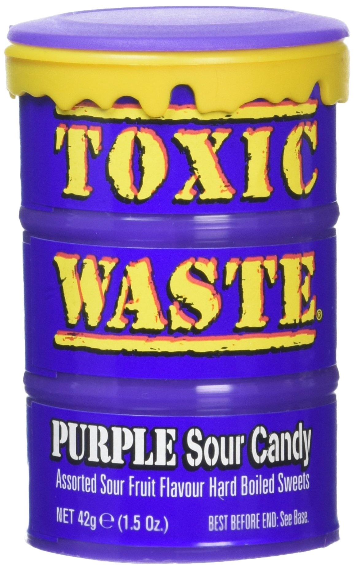 TOXIC WASTEPurple Drum Sour Candy 42 g
