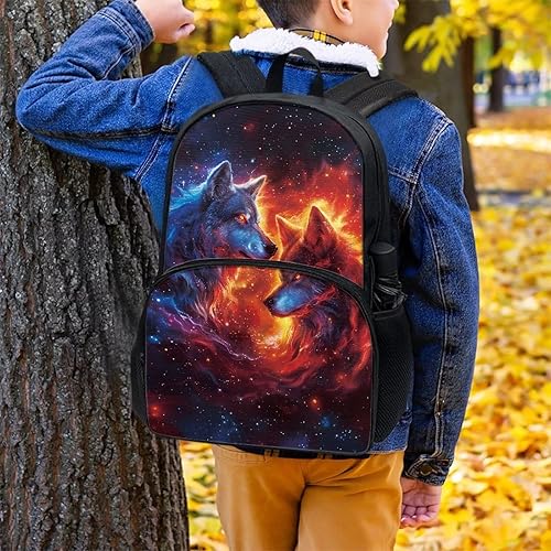 Miniatura 4 de Mochila para niños y niñas, para estudiantes de primaria, bolsa de libros para la escuela secundaria, mochila para niños, 17 pulgadas, Impresión de