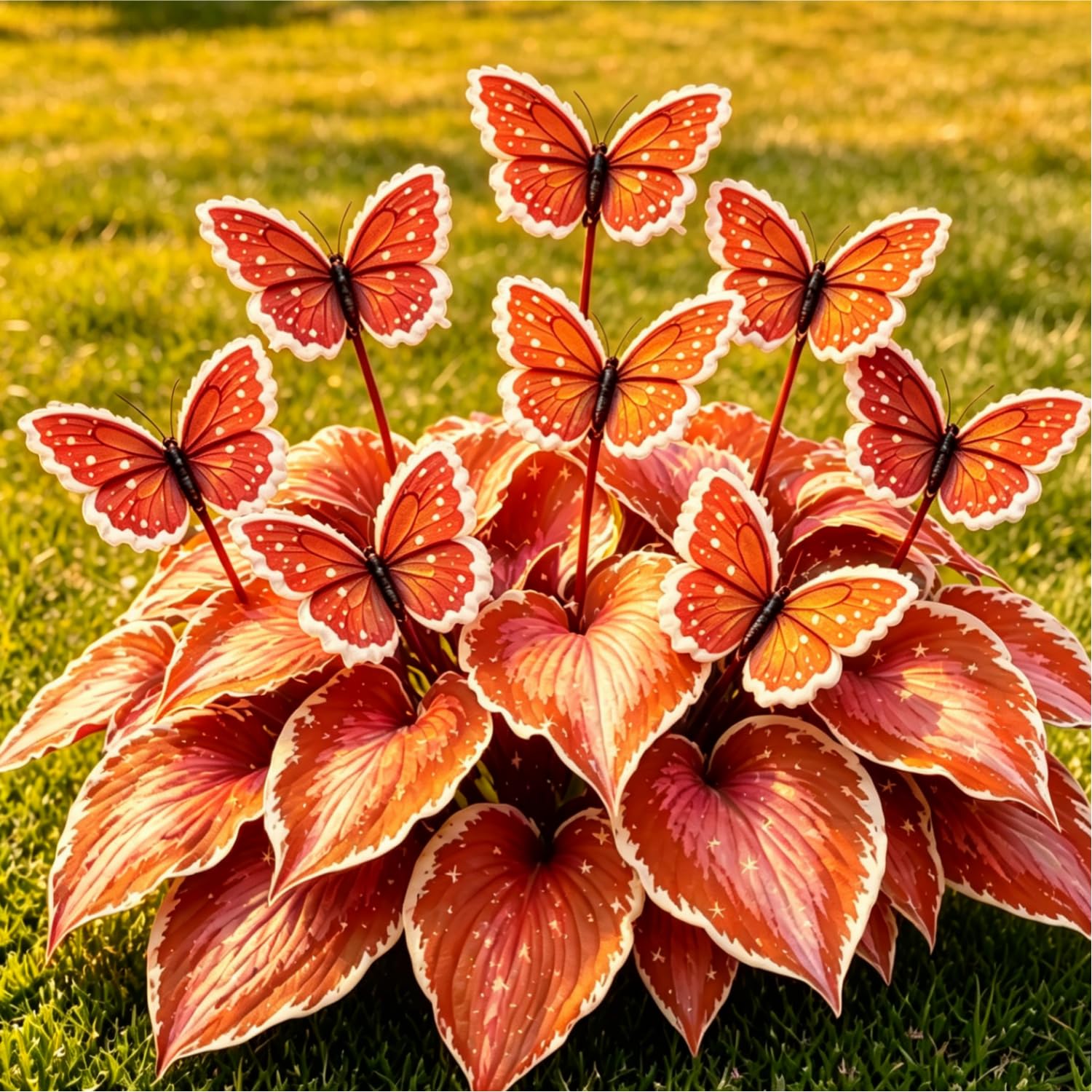 Grown from Scratch -Mixed-Color Hosta - Unique and Individual, Multiple Colors, Perfect for Creating a Vibrant Garden, Easy to Grow.