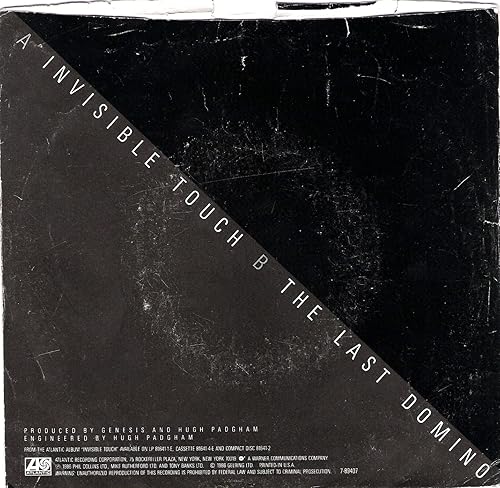 Invisible Touch / Last Domino 45 rpm