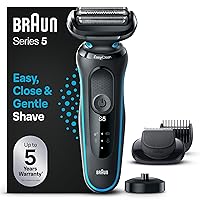 Braun Series 5 Regolabarba Uomo, Rasoio Elettrico Barba Braun Serie 5