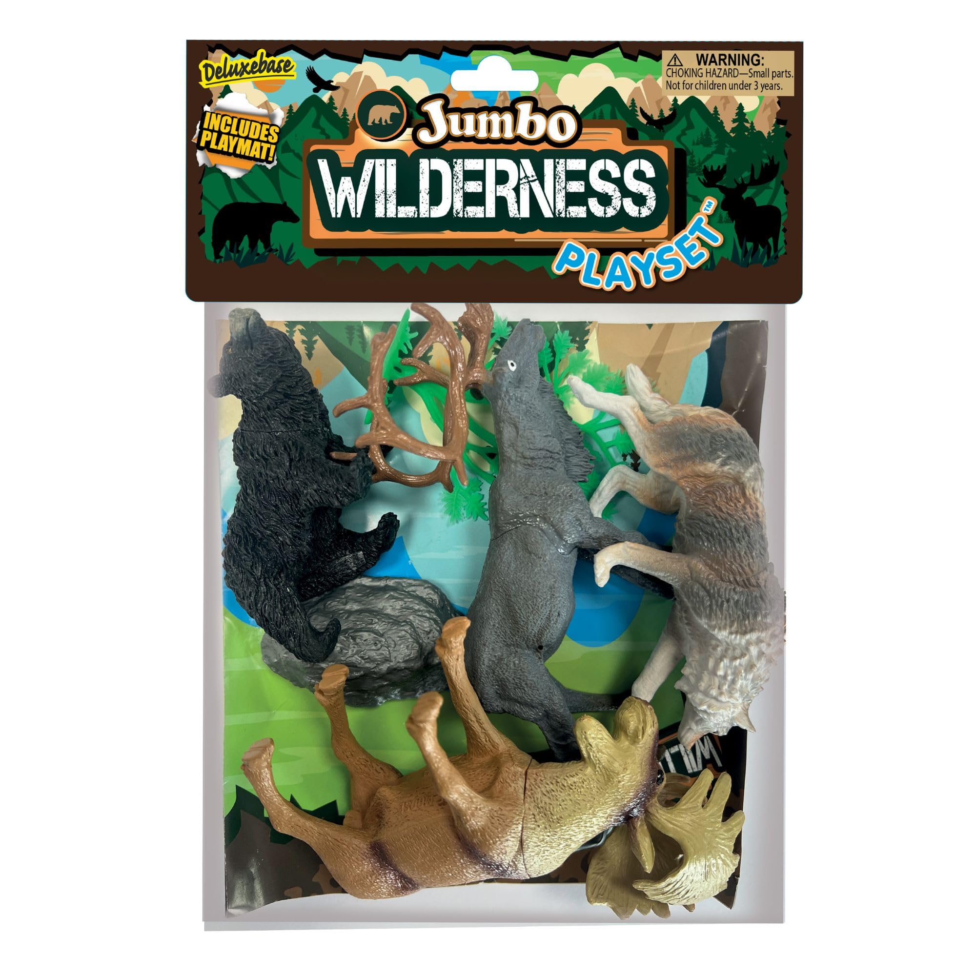 Deluxebase Jumbo Playset, Wilderness