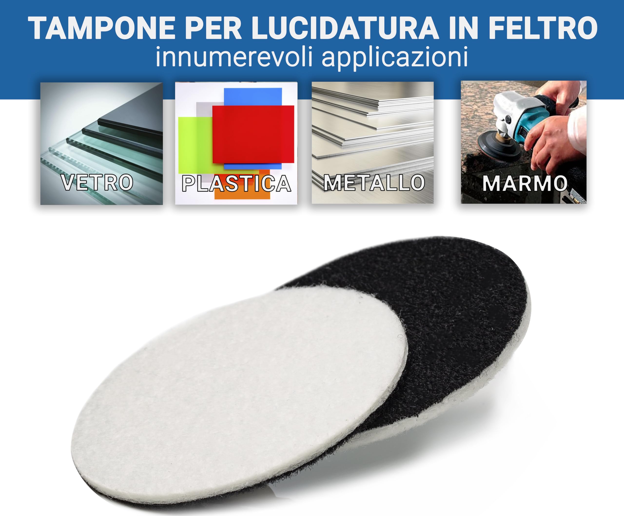 Lucidatore Per Pelle In Vetro Temperato – 130 X 100 X 8 Mm, Brunitoio Liscio Per Levigatura Pelle Fai Da Te - 2