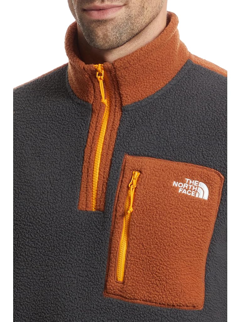 Gray The North Face Yumiori 1/4 Zip