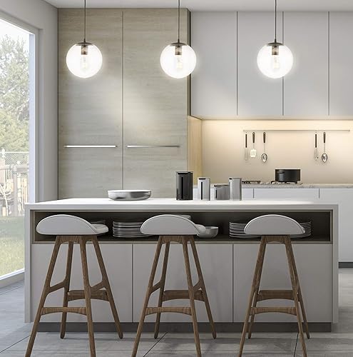 Miniatura 10 de JONATHAN Y JYL9528B Bleecker Colgante LED de 7.75 pulgadas de metalglobo de vidrio, contemporáneo, moderno, minimalista, ambiental, sala de estar,