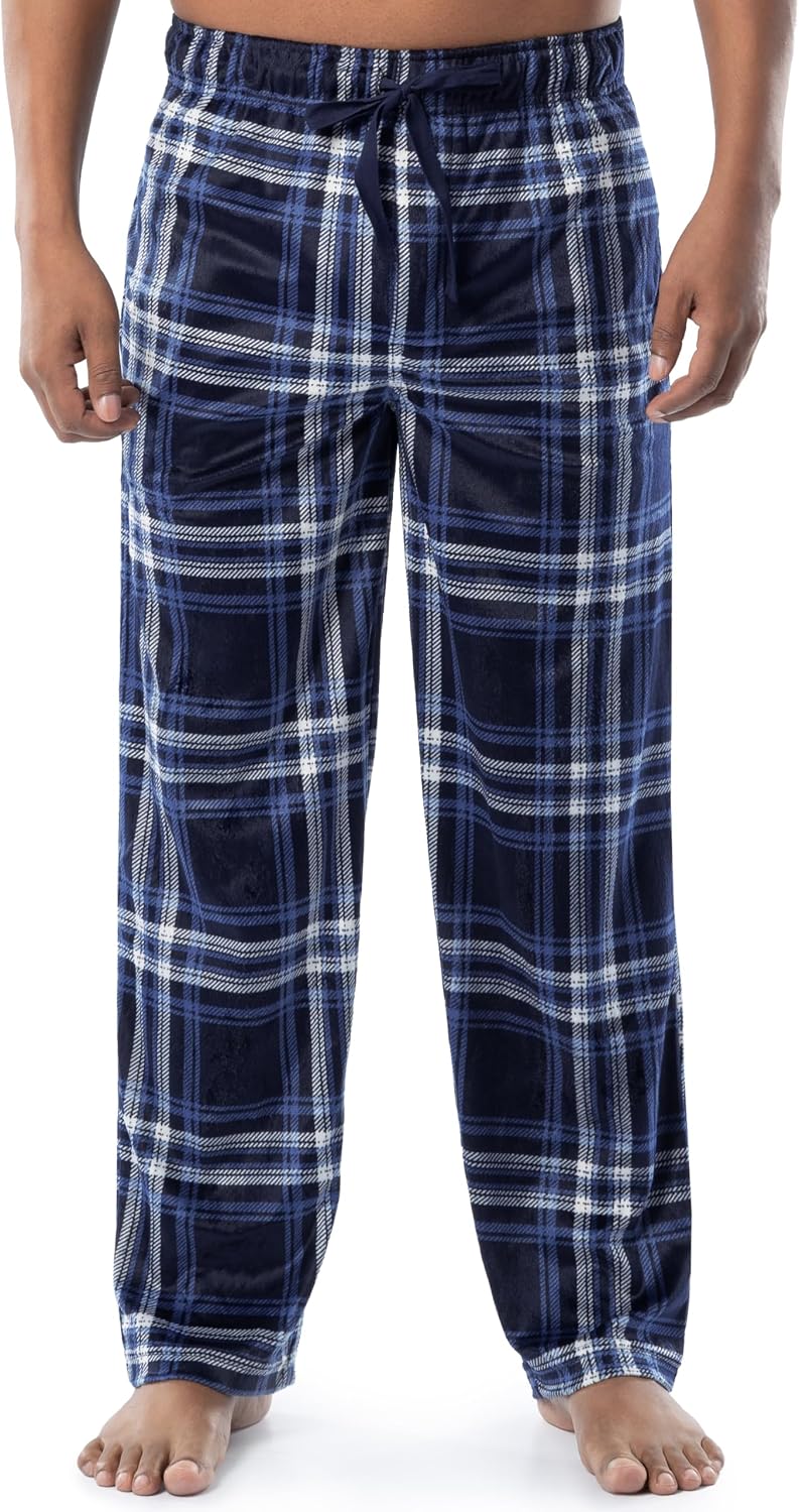 IZOD Men's Lite Touch Fleece Sleep Pajama Pant
