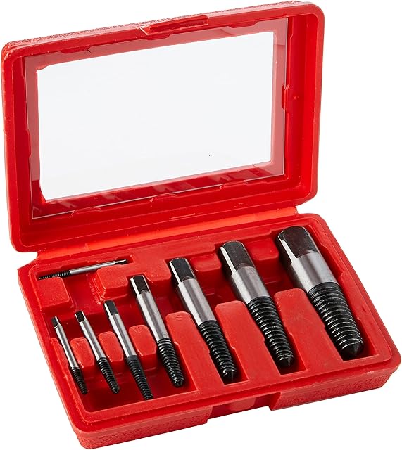 Hilka 12400008 Stud Screw Extractor (8-Piece)
