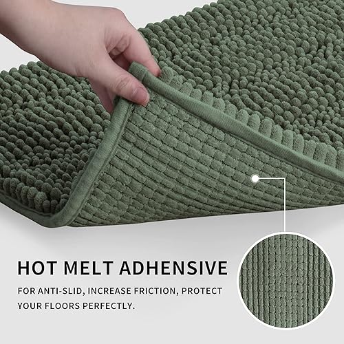 Miniatura 4 de Easy-Going Alfombras de baño antideslizantes y suaves para bañera, ducha, baño, sala de estar, dormitorio, bebé, juego de mascotas, tapete para