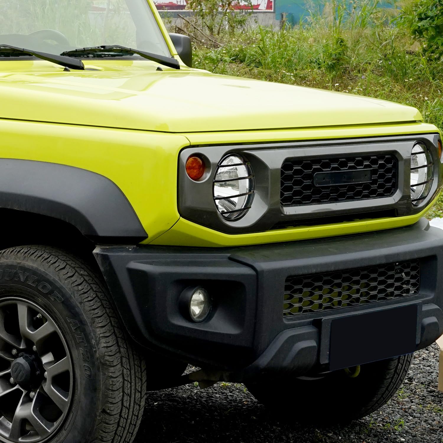 Archaic Couvercles de phares pour 2018-2023 Suzuki Jimny JB64W JB74W | protections de phares compatibles avec les accessoires extérieurs Jimny