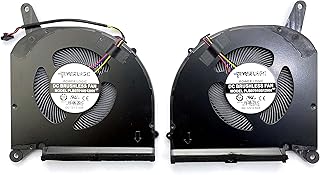 BestParts New CPU+GPU Cooling Fan Replacement for Gigabyte Aero 15 OLED NA XA SA WA YA, YB XB WB KB SB, YC XC KC, KD XD YD (Intel 11th Gen and 10th Gen and 9th Gen Version)(7.5mm Thick)
