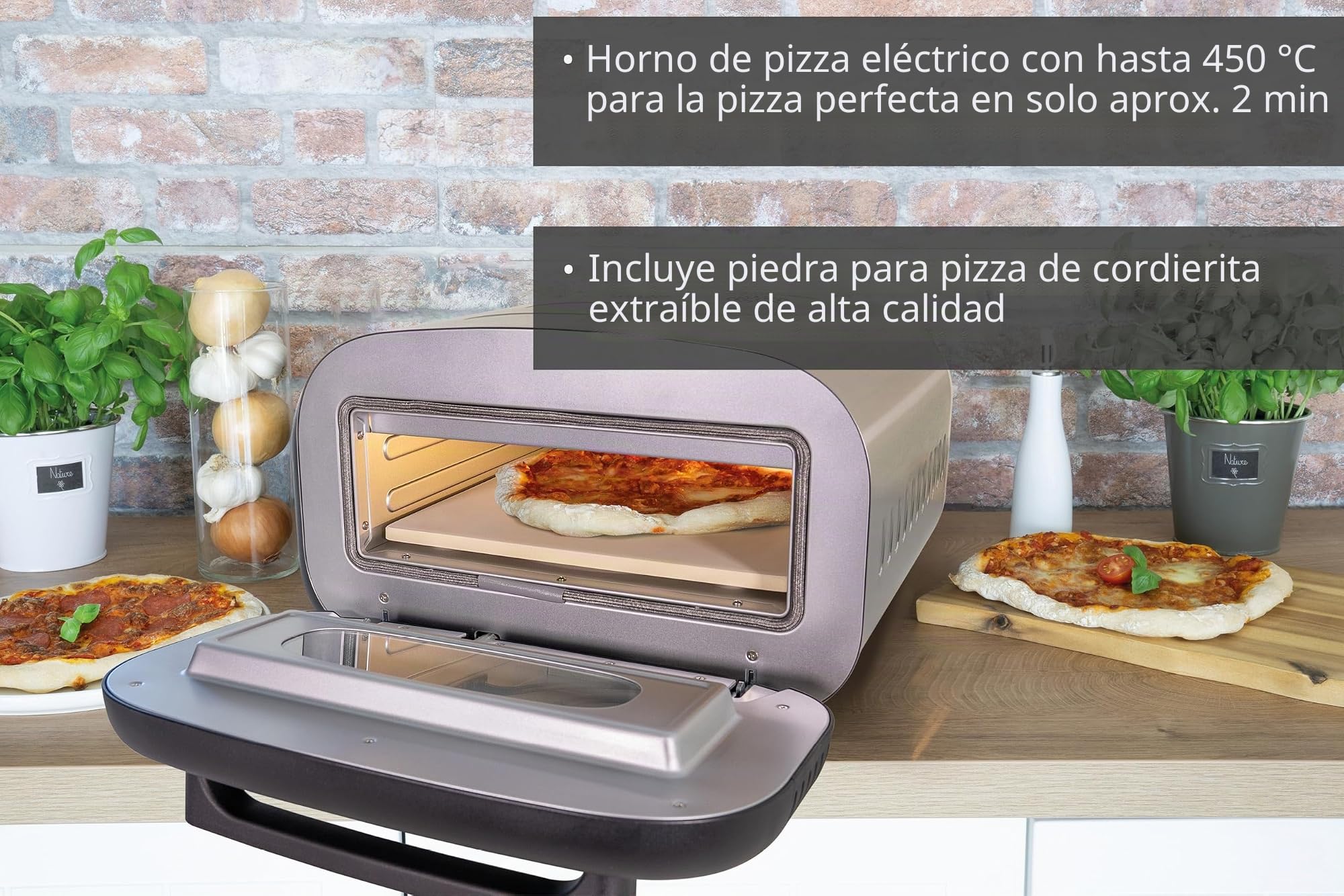 Unold Pizza Oven Alfredo silver (68806)