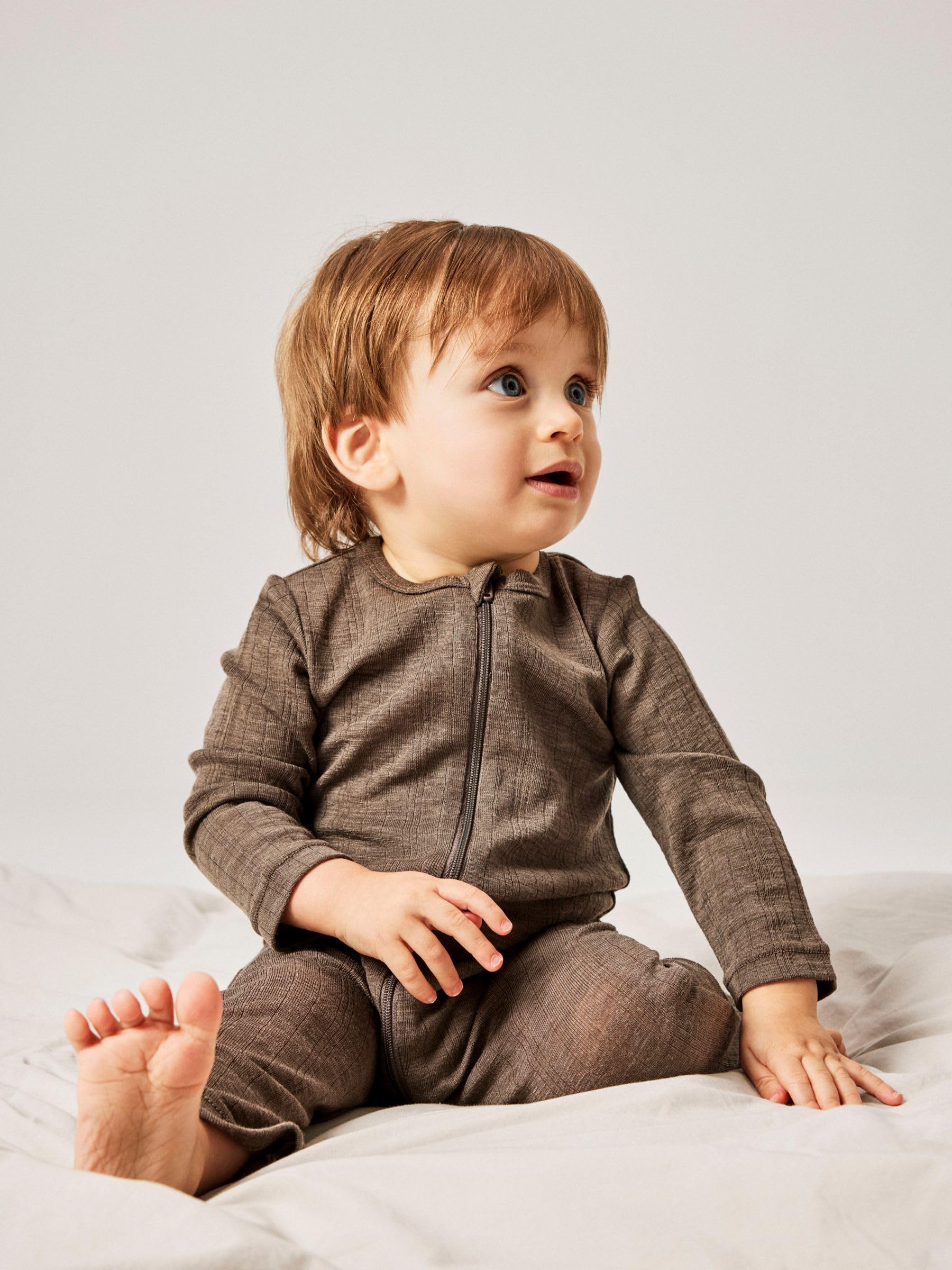 Name IT Nbmwang Wool Needle Nightsuit Solid Uomo