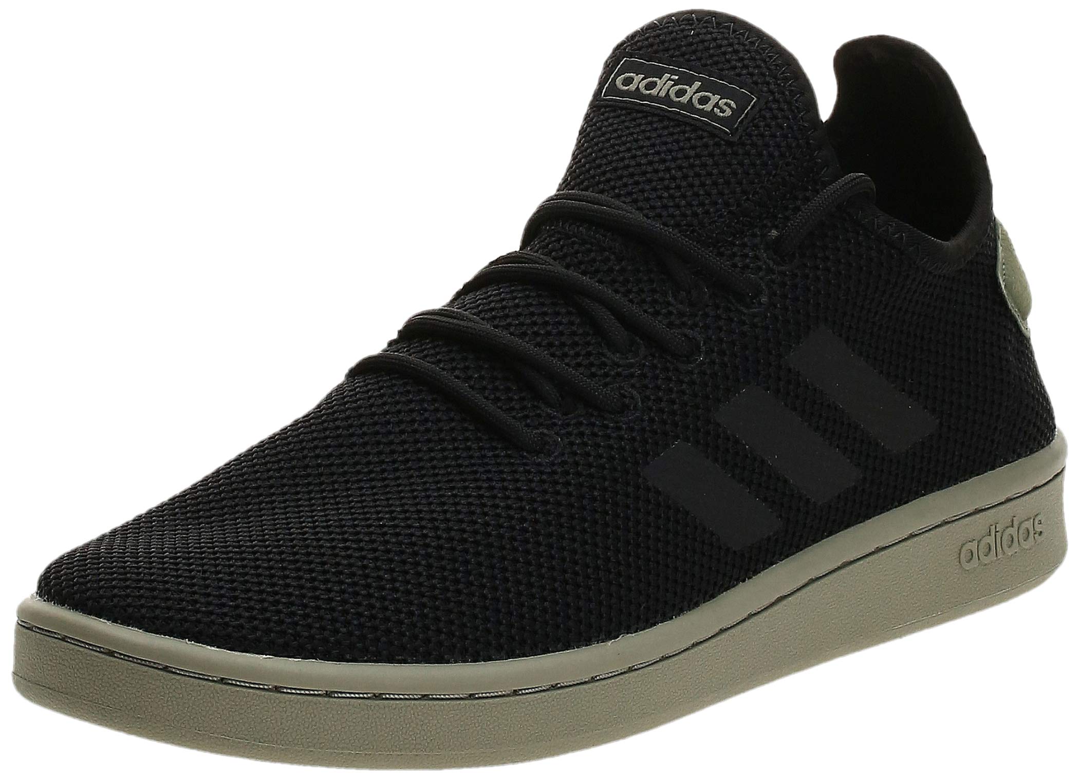 adidas Court Adapt, Men’s Sneakers, Black (Core Black/Legacy Green)